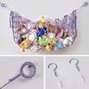 Hand-Knitted Small Bear Toy Hammock Net for Plush & Figures