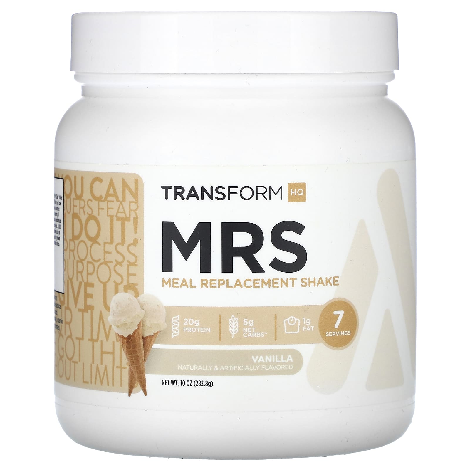 

TransformHQ, MRS, коктейль для заміни їжі, ваніль, 10 унцій (282,8 г)