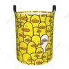 Cartoon Little Yellow Duck Laundry Hamper Large Clothes Storage Basket Animal Toys Bin Organizer For Boy Girl