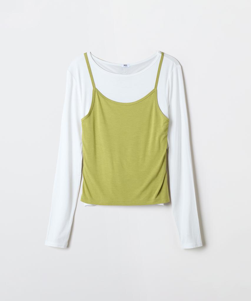 Seupao Halter Neck Layered Long Sleeve Tee_Splwg23G03