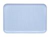 NR Tray L 39cm Check Blue Microwave Safe Serving Tray Stylish Cute Plastic Tray Kitchen Placemat Serving Commercial Cafe Made in Japan TATSU-CRAFT