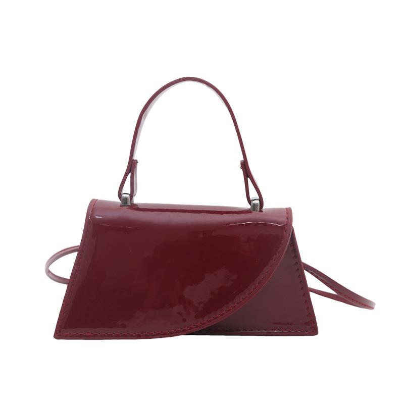 Women Fashion Simple Retro Handbag Korean Style Shoulder Crossbody Small Square Bag
