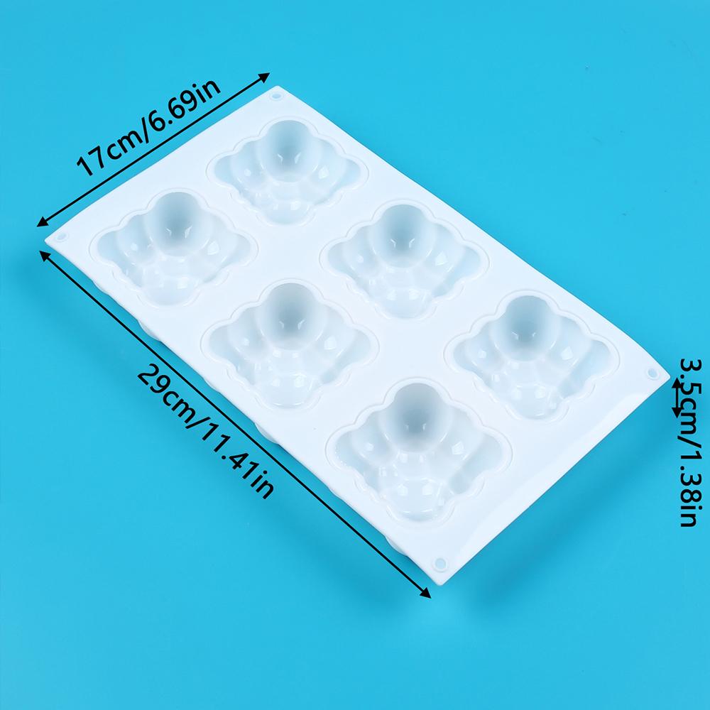 Silicone Baking Pan Mold Mini Bread Madeline Loaf Mousse Cake Dessert Cookies Chocolate Heat-Resistant Mold  Baking Tool