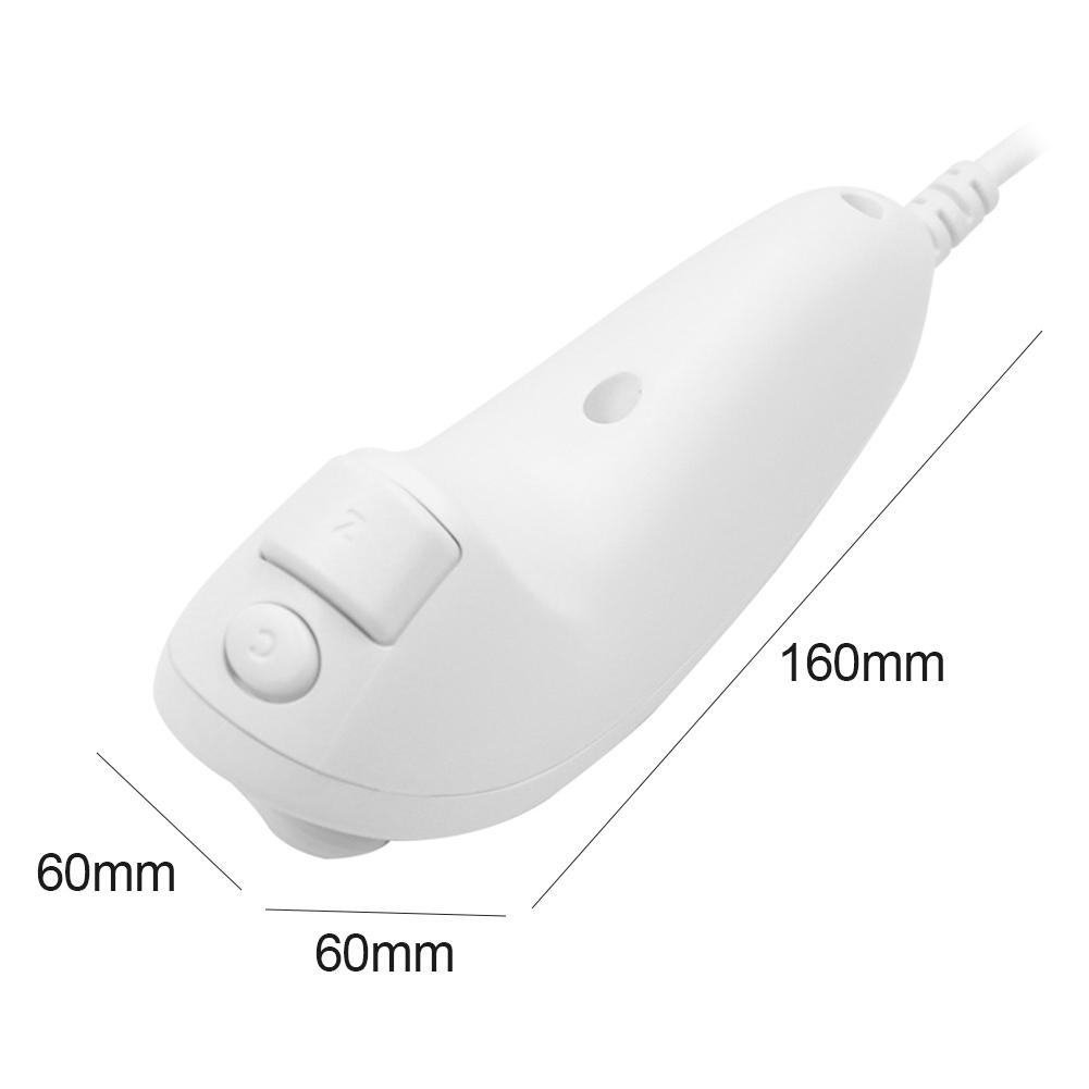 Joystick-Controller, Gamepad, Gaming-Joypad für Nintendo Wii, Wii U, Nunchuk, kabelgebundener Controller, Ersatzzubehör