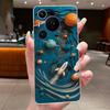 Phone Case For Huawei Pura 70 Pro Plus 70Pro+ 5G Simplicity Luxury Butterfly Flowers Transparent Casing Soft Silicone Back Cover