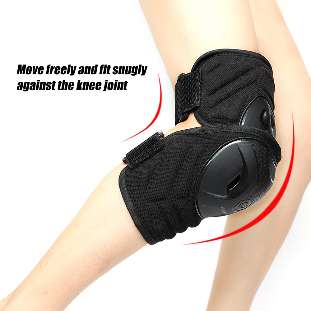 1 pz Ginocchiere per Moto per Uomo Powersports Protettive Attrezzatura Motocross/Racing/Dirt Bike/Skateboard