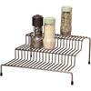 3 Tier Spice Organizer Storage Solution Rust Resistant Freestanding Kitchen Countertop Cabinet Holder Easy View Condiment Rack