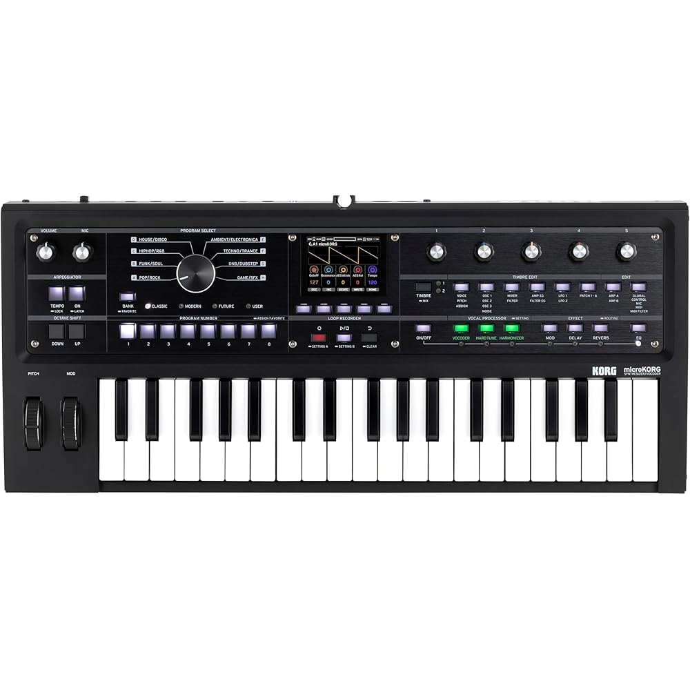 KORG (KORG) Synthesizer MicroKORG 2 Limited Color/Analog Modeling/Vocoder/Compact/Color Display/B...