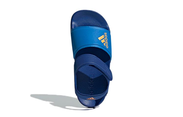 Kids' Sandals adidas Adilette Sandals Royal Blue Flash Orange Blue Rush (GS) Royal Blue/Flash Orange/Blue Rush