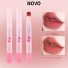 Novo Lip Cream Matte Velvet Mist Lip Mud Plush Tip Nude Lipstick No-Makeup Lip Glaze Lip and Cheek Dual-Use