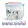 \Smooth and Clean Mesh Pouch/ Travel Pouch, Gadget Pouch, Makeup Pouch, Compact, Lightweight, Visible, Gym, Spa, Pool, Sauna, Travel, Makeup Pouch