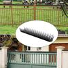 6 Pezzi Punte Metalliche da Muro per Recinzioni di Sicurezza Design Anti-Arrampicata per Casa e Giardino Protezioni per Tetti e Muri