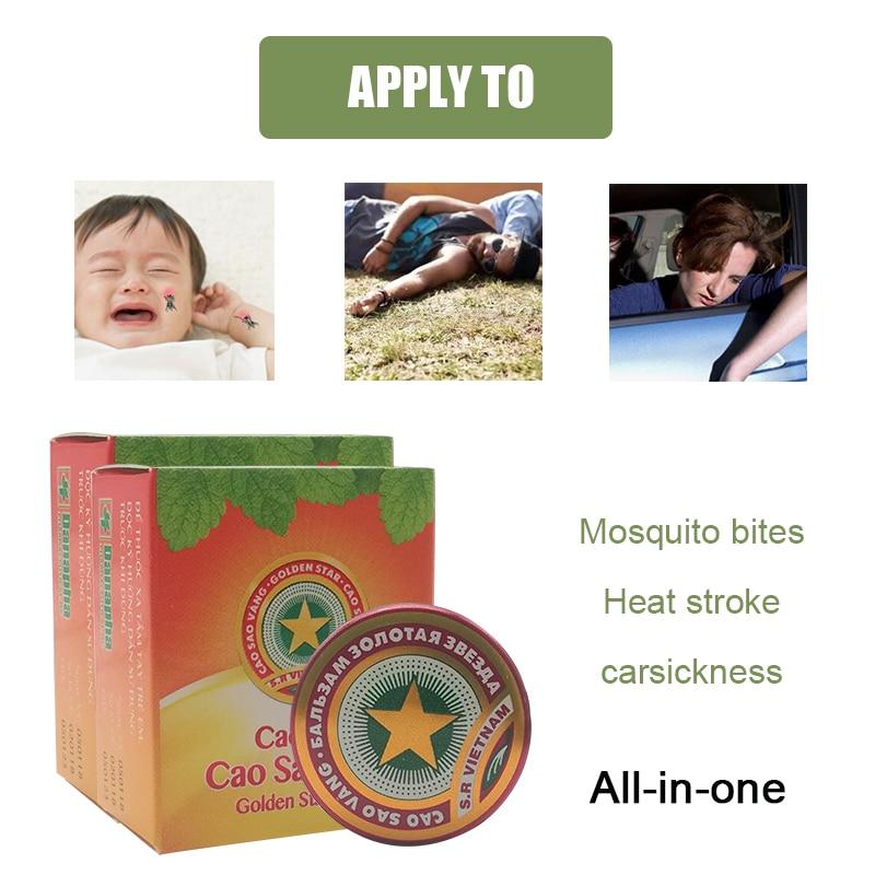 Купить Бальзам с золотой звездой, Вьетнам, охлаждающее масло Венеры ...