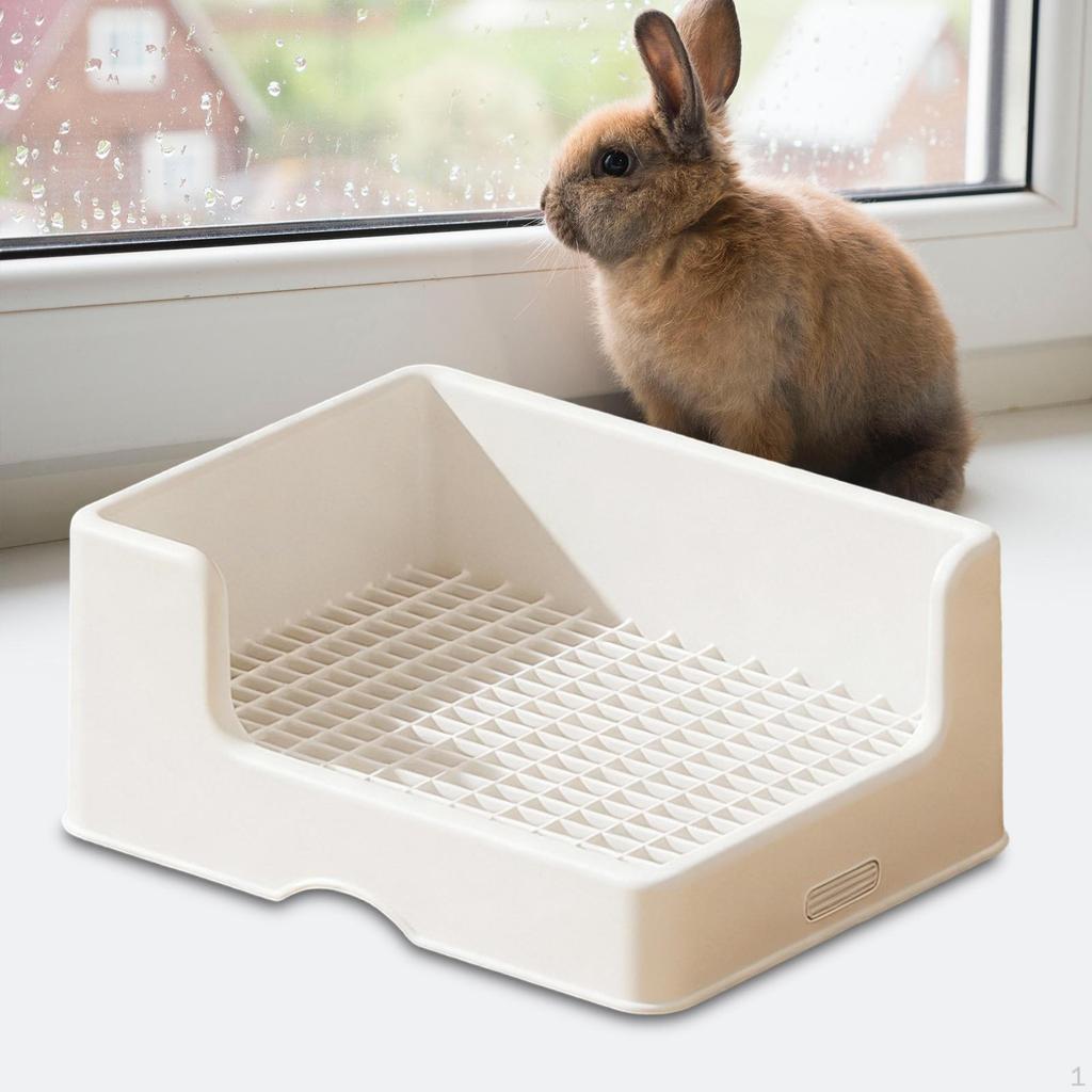 Tray Non Slip Bottom Stable Potty Toilet for Pet Supplies Chinchillas Ferrets