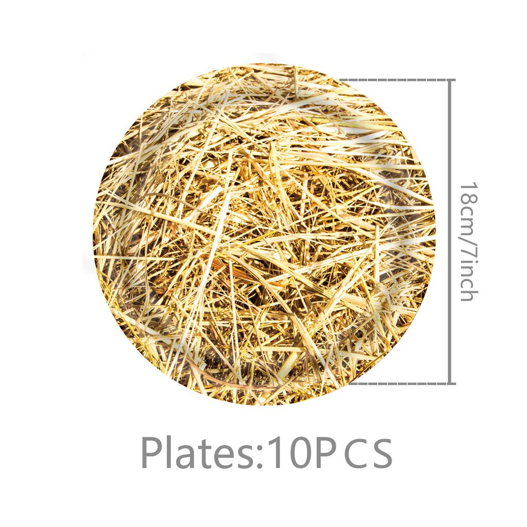 Haystack Party Supplies Birthday Decorations Haystack Theme Western Cowboy Haystack Arrangement Props