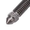 2 ks 0,6 mm náhradní tryska pro 3D tiskárnu pro Elegoo Centauri Carbon 3D tiskárnu M6x25mm tryska extrudéru z kalené oceli