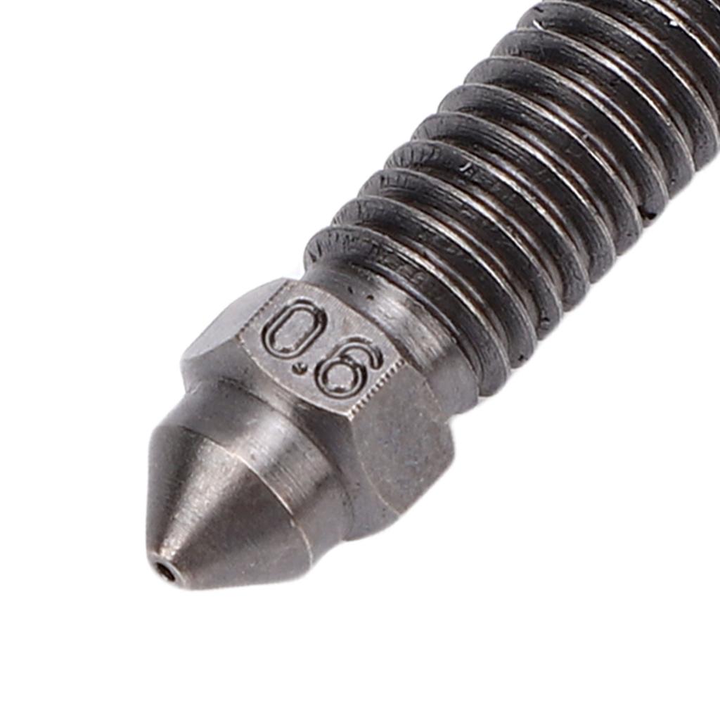 2 ks 0,6 mm náhradní tryska pro 3D tiskárnu pro Elegoo Centauri Carbon 3D tiskárnu M6x25mm tryska extrudéru z kalené oceli