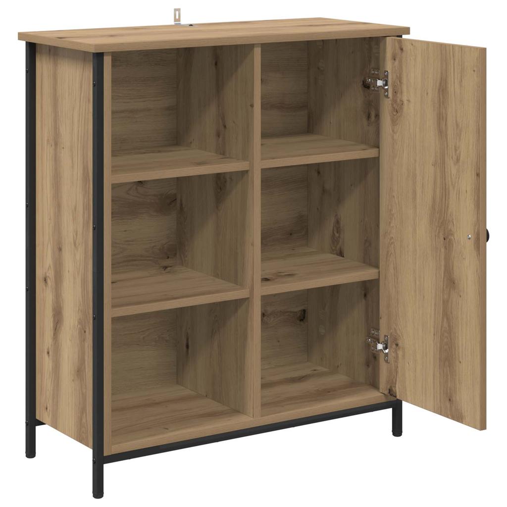 vidaXL Sideboard Artisan-Eiche 70 x 30 x 80 cm Holzwerkstoff