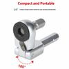 New Mini Socket Torque Wrench 6.35mm Adjustable Hexagonal Ratchet Wrench 1/4" Fast Two-way Screwdriver Manual Tools