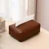 Minimalist PU Waterproof Tissue Box Holder for Home, Bedroom, Car, and Coffee Table