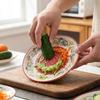 Textured Raised Ceramic Garlic Grater Manual Fruit Vegetable Puree Grinder  Tomato Grating