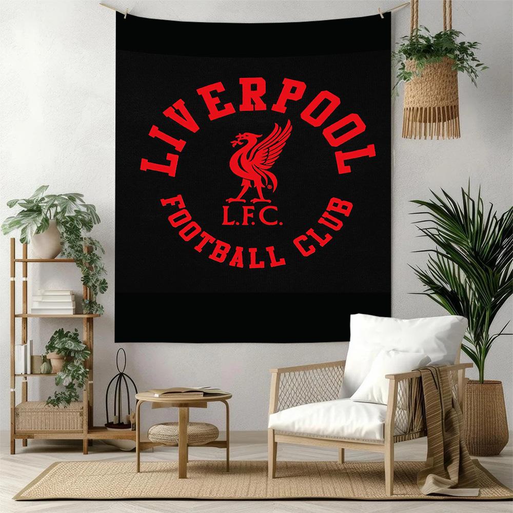 Liverpool Football Club Wall Decor Tapestry Art For Pet Memorial Birthdaywedding Party Backdrop Family Gift