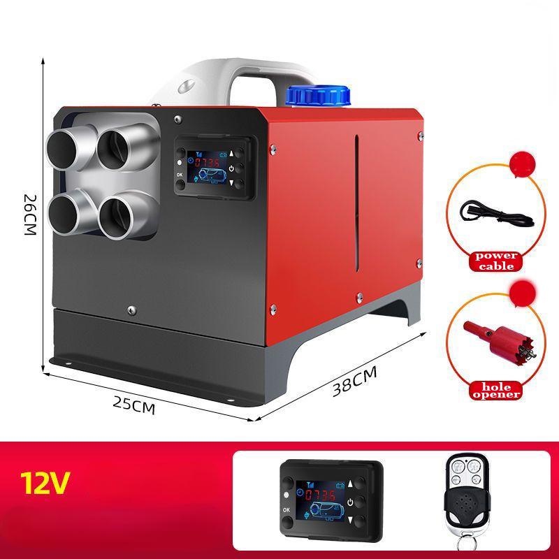 8KW parkeringsdrivstoffvarmer 24V 12V høyeffekts lastebil Elektrisk kjøretøyfri dieselvarmer Vinterbilutstyr