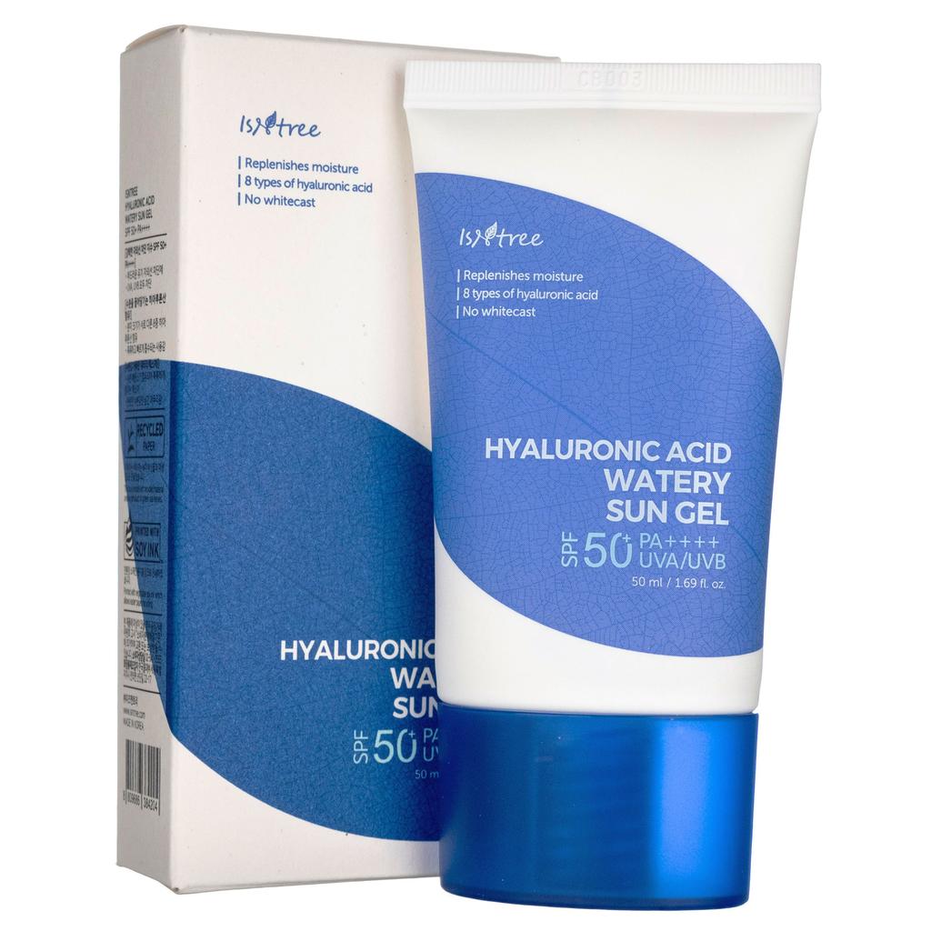 Isntree Water-Based Sunscreen Gel with Hyaluronic Acid SPF 50+ PA++++ - 50 ml