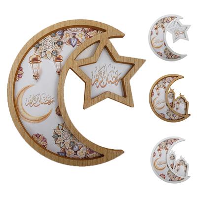 Ev için ramazan süslemeleri ramazan tepsisi ev dekor ramazan parti dekorasyon için servis tepsisi yiyecek tepsisi aperatif kurabiye servis tabağı