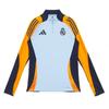 Adidas Long Sleeve Zip Up Real Madrid Training Top