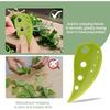 Herb Stripper 8 Holes with Herb Cutter, Kitchen Herbs Leaf Stripping Tool, Herb Stripper Tool, Herb Leaf Peeler for Collard Greens Thyme Basil