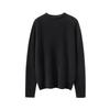 Maglione da Donna 100% Puro Cashmere a Collo Semi-Alto con Bordo Arrotolato - Nuovo Strato Base a Maglia Autunno/Inverno