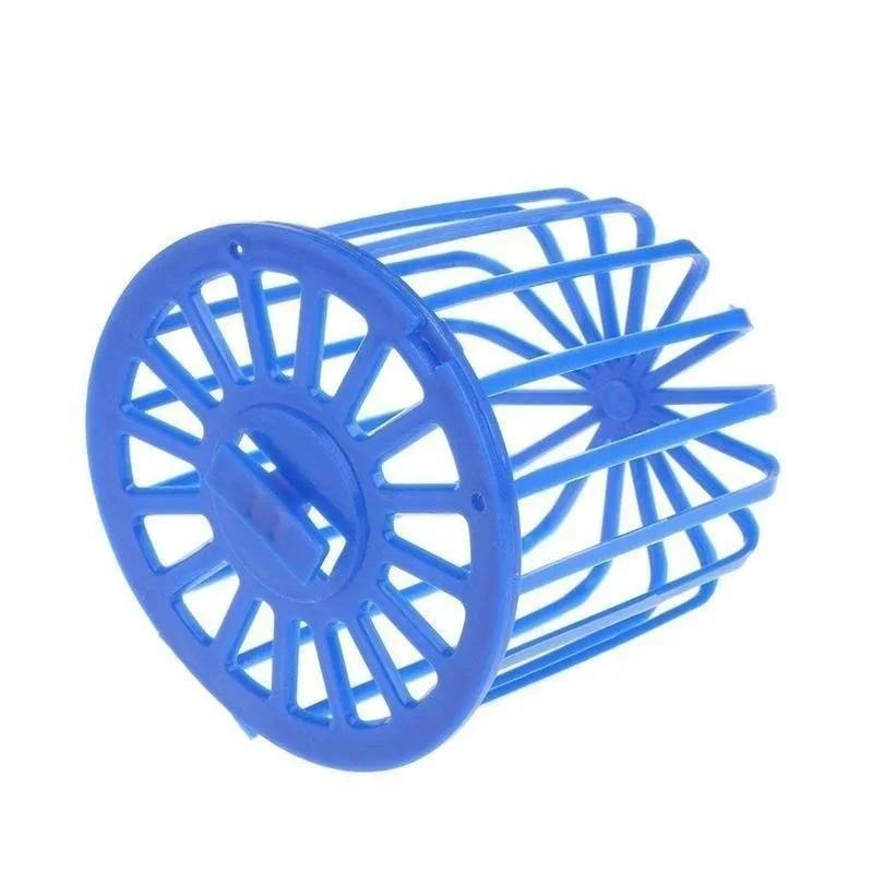 

Cute Parrot Feeder Cage Fruit Vegetable Rack Cage Accessories Hanging Basket Container Toy Practical Pet Bird Supplies Wholesale синій