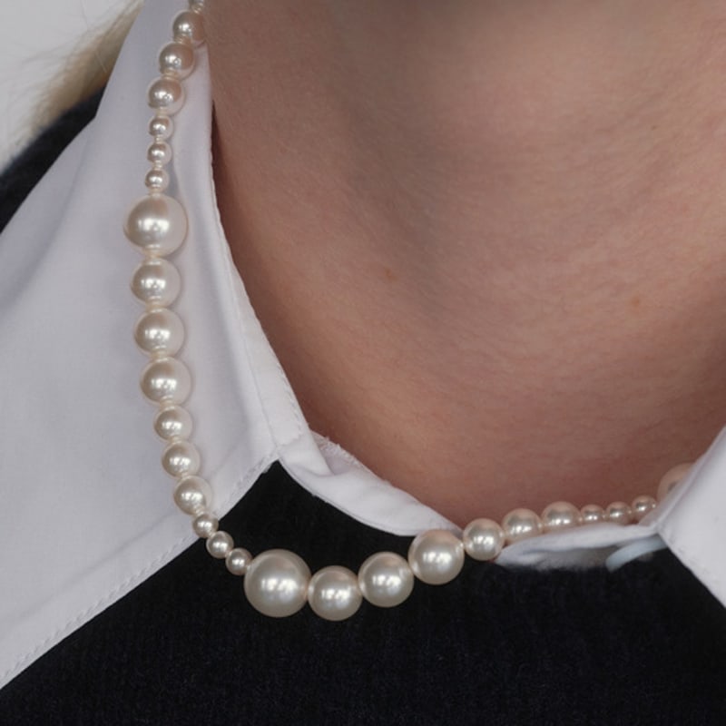 

MONDAY EDITION Spiny Pearl Necklace one