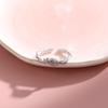 925 Sterling Silver Rope Knot Adjustable Ring - Simple Korean Style, Versatile Unique Design for Index Finger