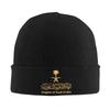 Saudi Arabia Flag Bonnet Hats  Cool Knitted Hat For Women Unisex Winter Warm  Skullies Beanies Caps