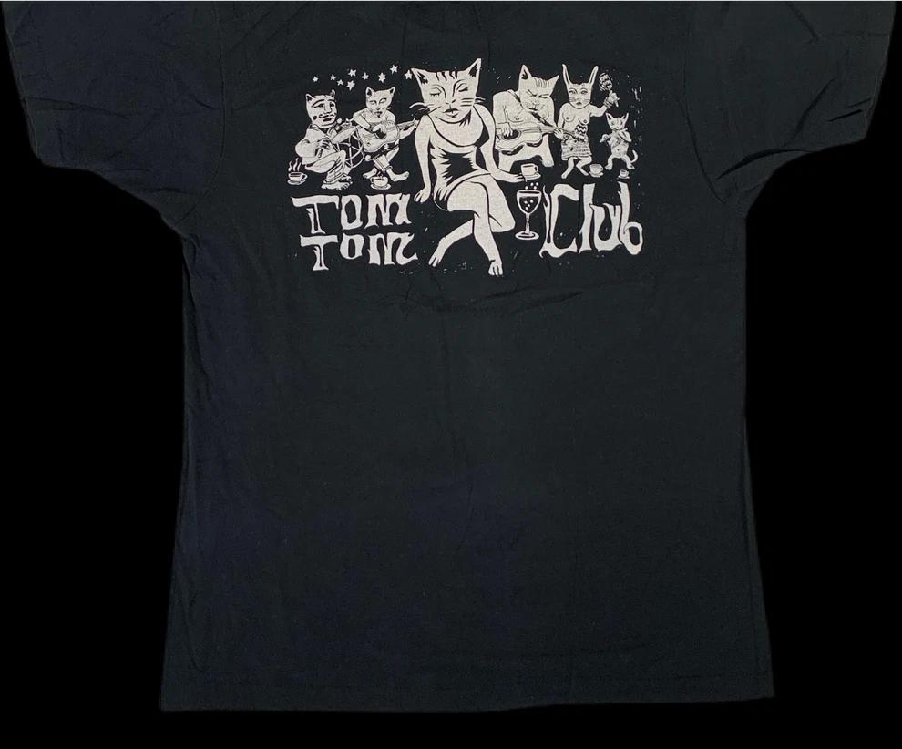 Tom Tom Club Band Cats shirt. S
