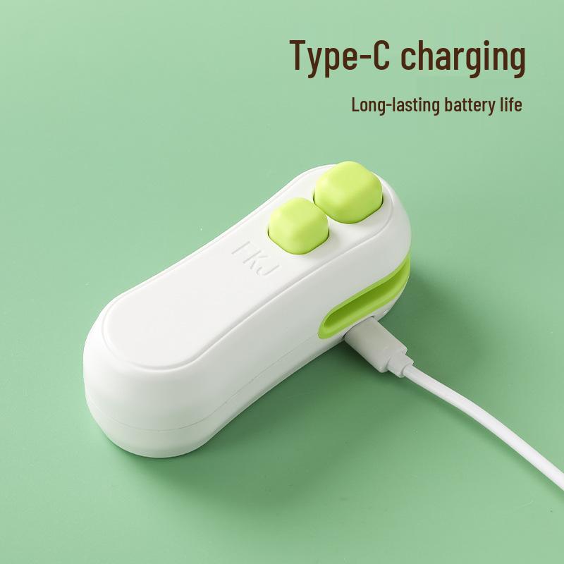 Portable Mini USB Food Sealing Machine - Hand-Press Vacuum Sealer for Small Plastic Bags