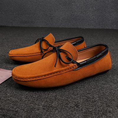 Luxe suède schoenen heren Britse stijl loafers heren kledingschoenen formeel rijden flats mocassins man penny schoenen grote maat 38 -48