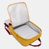 Farbblock-Rucksack mit Fronttasche und gepolsterten Schultergurten