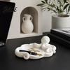 Ocean Animal Storage Necklace Ring Printed Jewelry Octopus Tray 3D Tray Earrings Key Holder Dish Decorative Keys Trinkets Organizer