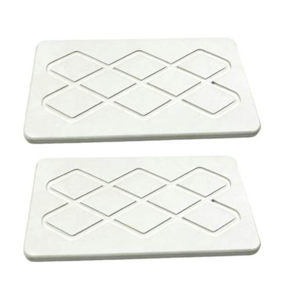 2Pcs Diatomite Absorbent Tray for Kitchen Soap Dish Plant Pot Mat
