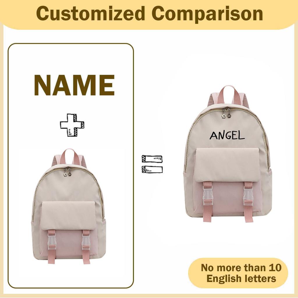 Personalized Customized Boys And Girls Backpacks, Travel Backpacks, Printed Name Tags, Unique Commemorative Gifts