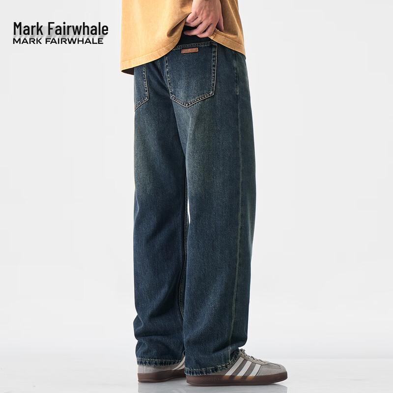 Mark Fairwhale Men's Retro Straight-Leg Jeans