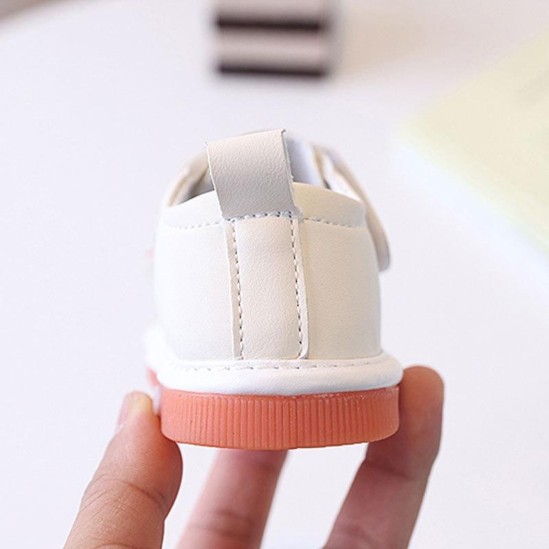 Unisex Baby Single Shoes, Spring/Autumn Style Infant Shoes 0-1-2 Years Old, Soft-Soled Squeaky Shoes.