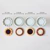 Chocolate Sandwich Cookies Flowers Cookie Cutter 3D Biscuit Mould Pressable Fondant Stamp New Year Cake Decor Baking Supplies