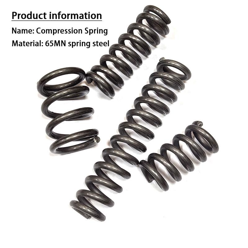 Wire diameter 4.5mm 65Mn Compression Spring Strong Spring Steel Pressure Return Spring Shock Absorber Spring OD:40-70mm