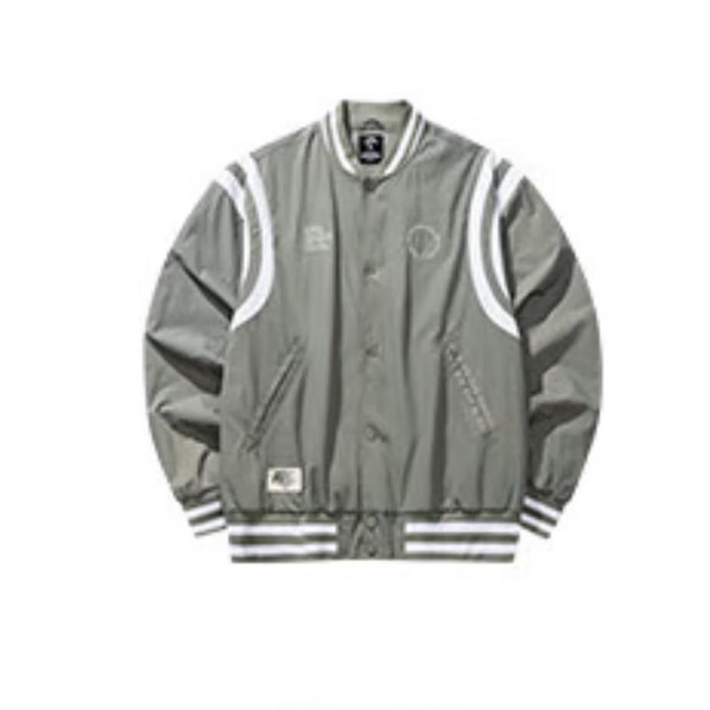 ANTA Men s Lin Xiaojun Style American Baseball Jacket 2XL