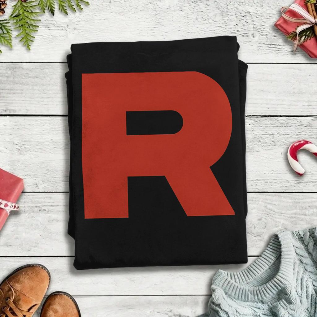 Team Rocket Unisexs T Shirt Funny Tee Shirt Short Sleeve O Neck TShirts Cotton Party Clothing