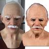 Halloween New Arrivals: Latex Granny Mask Headgear Old woman, bald man, mask